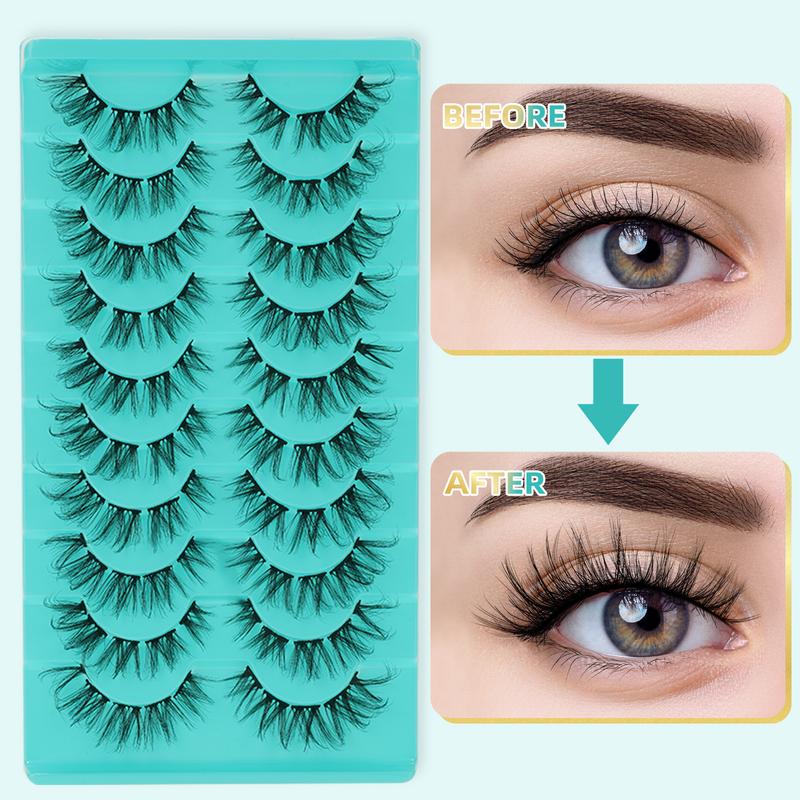 AMZGIRL Lash Clusters 10 Pairs Eyelash Clusters (2 Boxes)