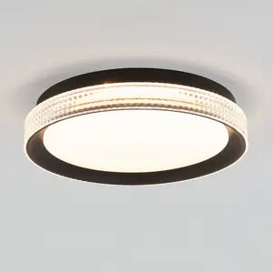 Aston 15 in. LED modern flush mount light 5 CCT