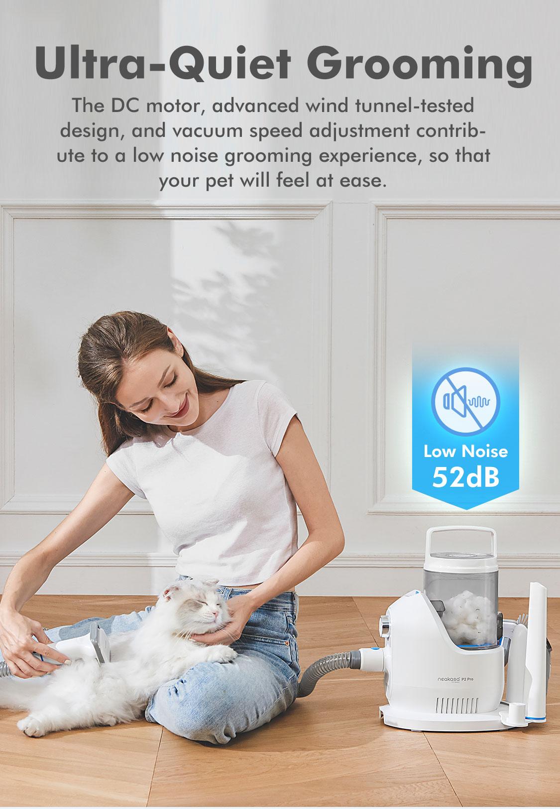 Neakasa P2 Pro Pet Grooming Kit, Dog Clippers 99% Hair, Pet Grooming with 5 Proven Tools, 2L Large-Capacity Easy Empty Dustbin for Dogs Cats Animals Neakasa P2 Pro Pet Grooming Kit, Dog Clippers 99% Hair, Pet Grooming with 5 Proven Tools, 2L Large-Capacity Easy Empty Dustbin for Dogs Cats Animals