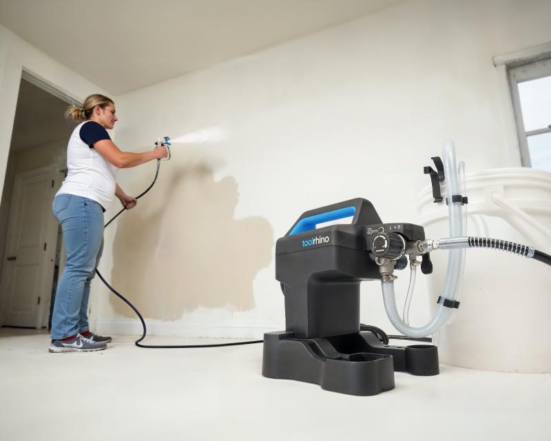 toolant Airless Paint Sprayer for 5 Gallon DIY Painting Projects, Lightweight Design, Quick Clean with Accessories Storage Space for DIY Beginners