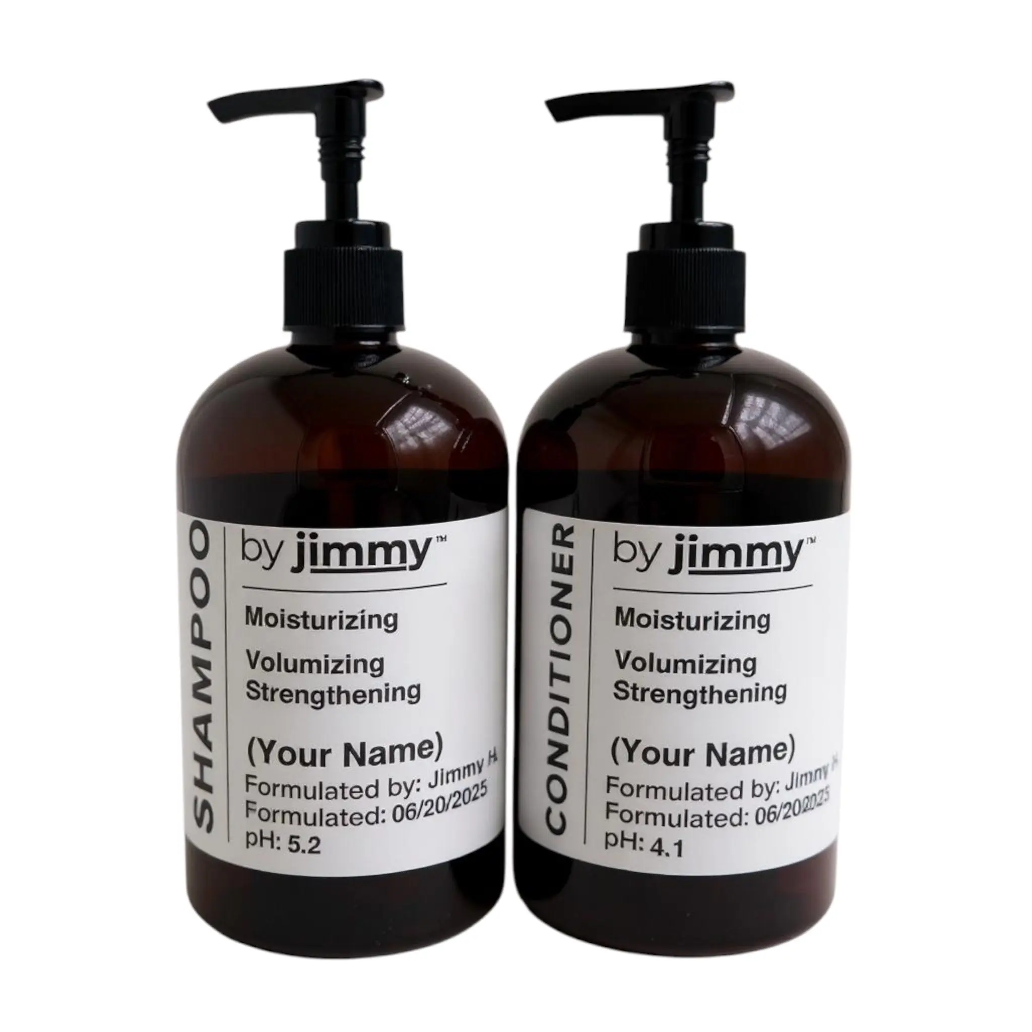 Personally Formulated Shampoo & Conditioner. Formulated Specifically for You!