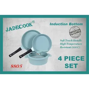 JADECOOK 4 piece cookware SET- Bateria de 4 piezas de JADE