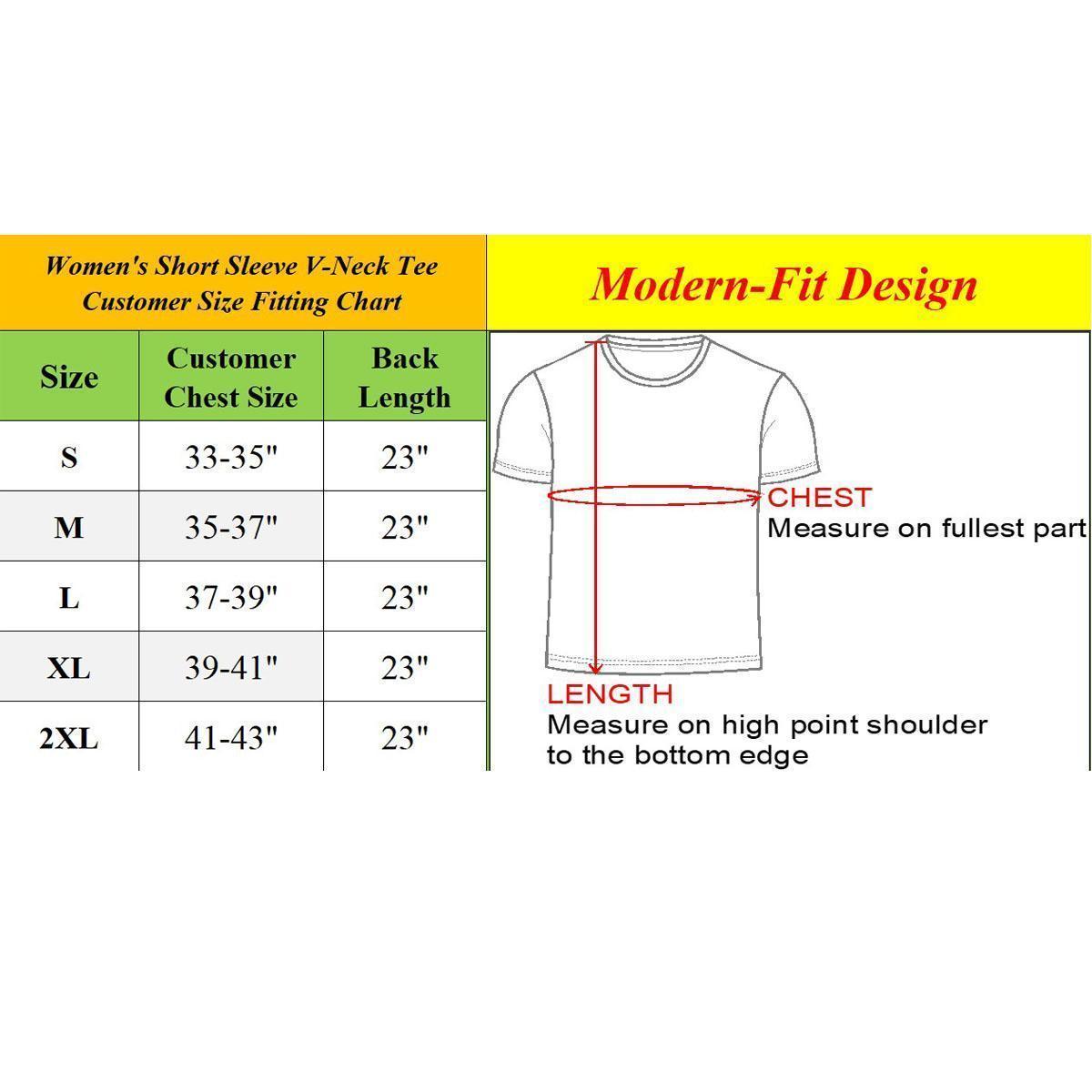 Women's Multi Pack Short Sleeve Cotton V-Neck Tees