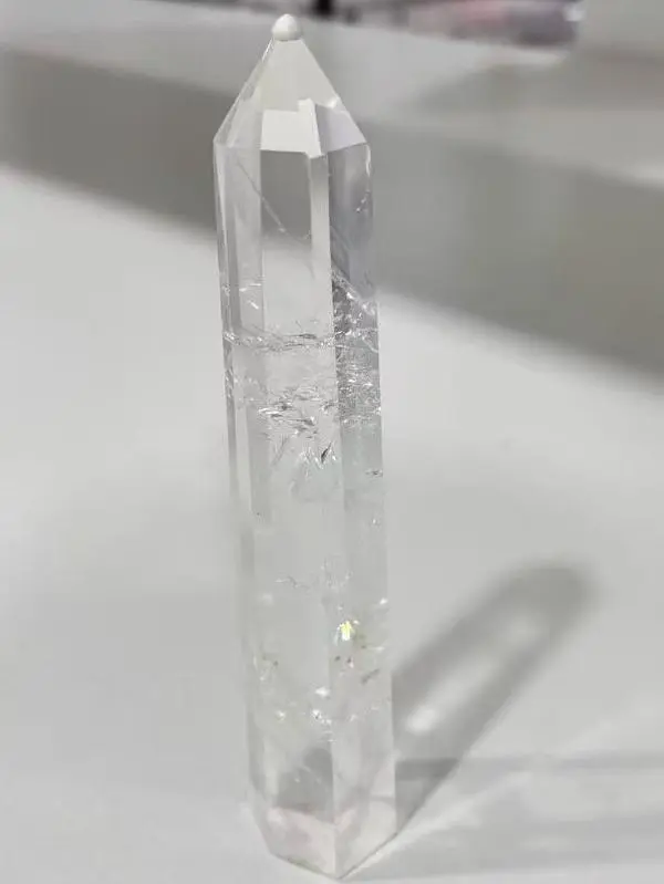 Natural Clear Quartz Crystal Point | AAA Grade Healing Wand for Home Decor & Meditation