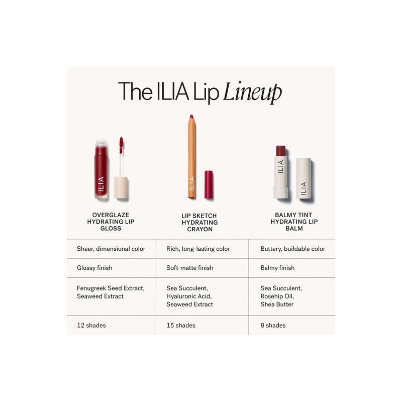 ILIA Overglaze Hydrating Lip Gloss in Figure