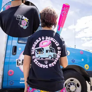 Dingers & Donuts Baseball Youth & Adult T-Shirt, Funny Donut Baseball Graphic Tee, Baseball Lifestyle Shirt Sweet Baseball Fan Gift Game Day Streetwear Sports Lover Tee, Youth Clothes, Trending Tees, Family Shirt, Birthday Gift