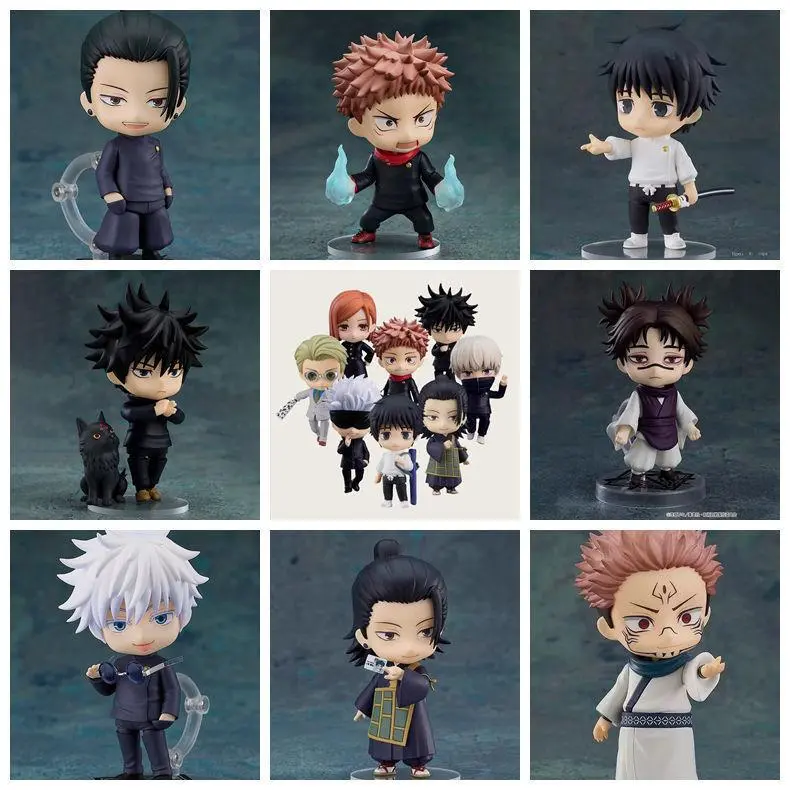 Premium Articulated Nendoroid 2290 Jogo & 1766 Yuta Okkotsu | Jujutsu Kaisen Boxed Figure | Desktop Ornament Birthday Holiday Gift