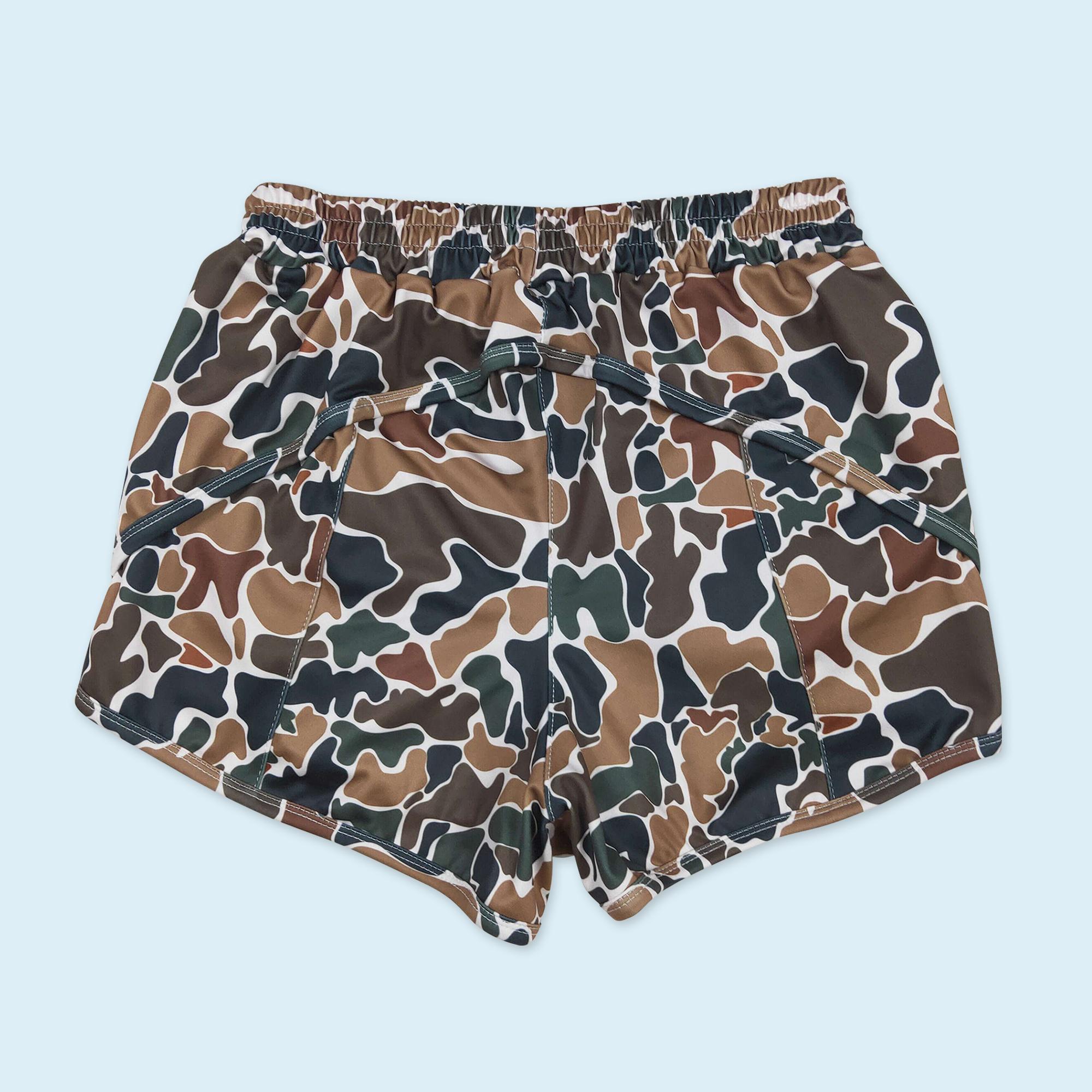 Adult women camouflage casual wear summer shorts