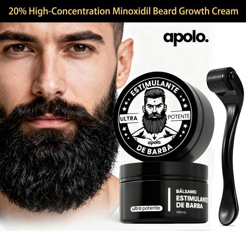 2pcsUltra Potente Beard StimulatingVDay DealsBalm 100ml MoisturizesStrengthens HairCare Balsamo Para Crecimiento de BarbaNourish Repair Volumize100ML
