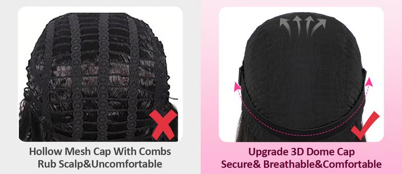 Reshine Bleached Knots Kinky Curly Wear Go Glueless Human Hair Wigs Pre-cut HD Lace Wigs 180% Density Curly Hair Wigs For Beginners #TikTokShopBacktoSchool