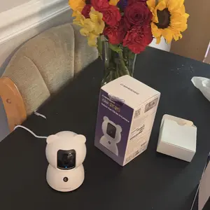 【Limited-Time Discount】CINMOORE 2.5K Security Camera Indoor, Non-Subscription AI Person/Pet/Cry Detection, 4MP Pet/Dog/Cat Camera with Phone App, Pan Tilt 2.4GHz WiFi Cameras for Home Security, IR Night Vision, Full Duplex 2-Way Audio