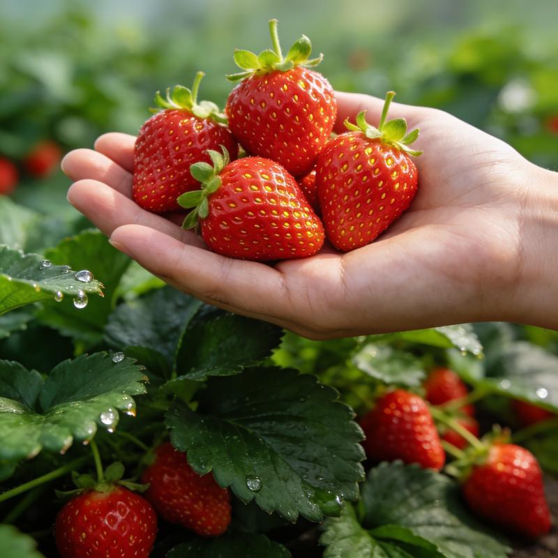Strawberry seeds, 200 strawberry fruit seeds, suitable for garden planting, potted or ground planting, both indoors and outdoors.
