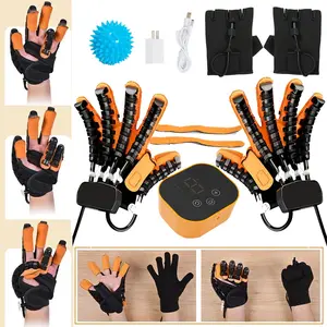 Upgraded version of rehabilitation robot gloves, upgraded new version of mirror rehabilitation robot gloves, automatic hand training robot gloves, finger function training equipment, hand robot training gloves, finger exerciser, gifts for parents
