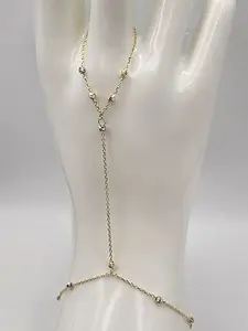 10k Manilla Clon de valines Dainty Gold Plated Flat Byzantine Chain Jewelry Accessories Layered Necklaces