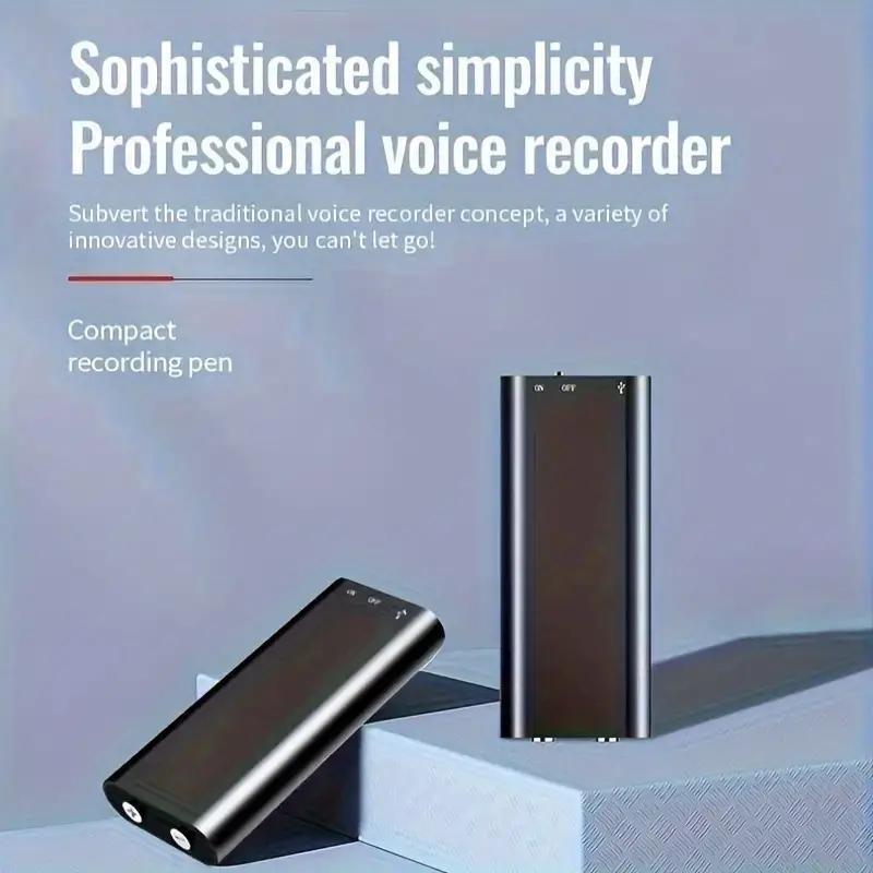 reproductor  mp3  paramúsica Mini Audio Recorder Voice Activated Office Listening Device 8GB/16GB/32GB HNK