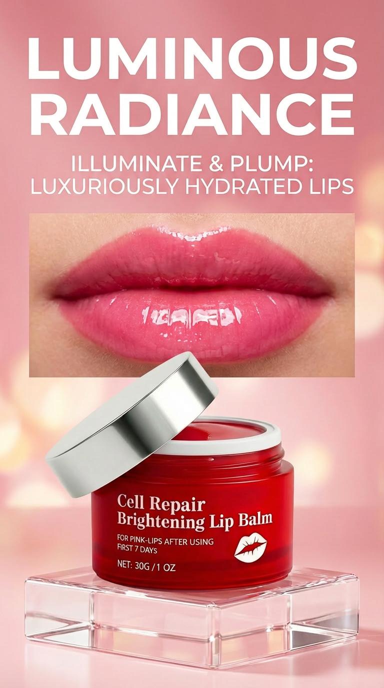 NovacaraX Lip Brightening Balm – Unisex Formula for Dark Lips, Smoker’s Lips & Pigmentation – Softening, Moisturizing & Long-Lasting Protection