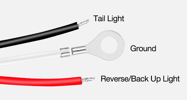 Nilight 5.5 Inch Aluminum Housing Tail Light 2 PCS 24 LED White Back Up Reverse Marker Light Surface Mount IP67 Waterproof for 10-30V RV Camper Trailer Truck Bus Boat