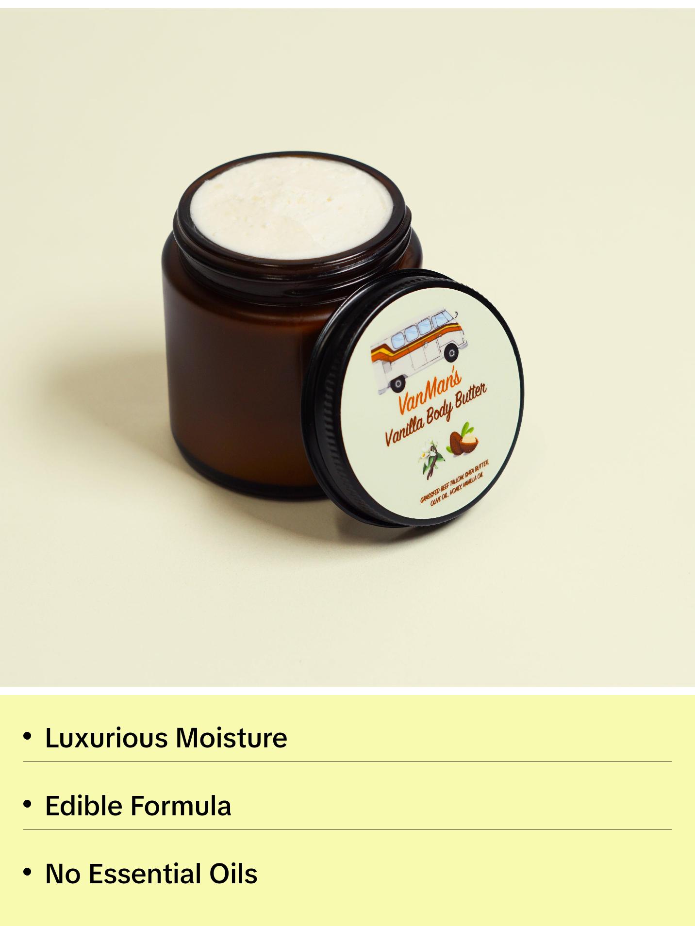 *New* VanMan's Whipped Body Butter - 4 oz