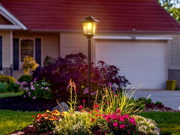 [2 Pack] PASAMIC 63" Solar Lamp Post, Outdoor Lights Waterproof, Patio Pole Light, Floor Lamp for Deck Pathway Backyard Garden Front Porch Decor, Warm White, Replaceable Bulb, Landscape Lighting, Summervibes
