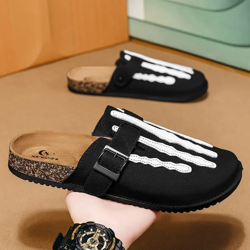 Women's Retro Stylish Casual Flat Mary Jane Clogs - PU-PVC Synthetic Leather Easy Slip-Ons with Ankle Instep Strap, Comfortable Sole for Everyday Use Footwear