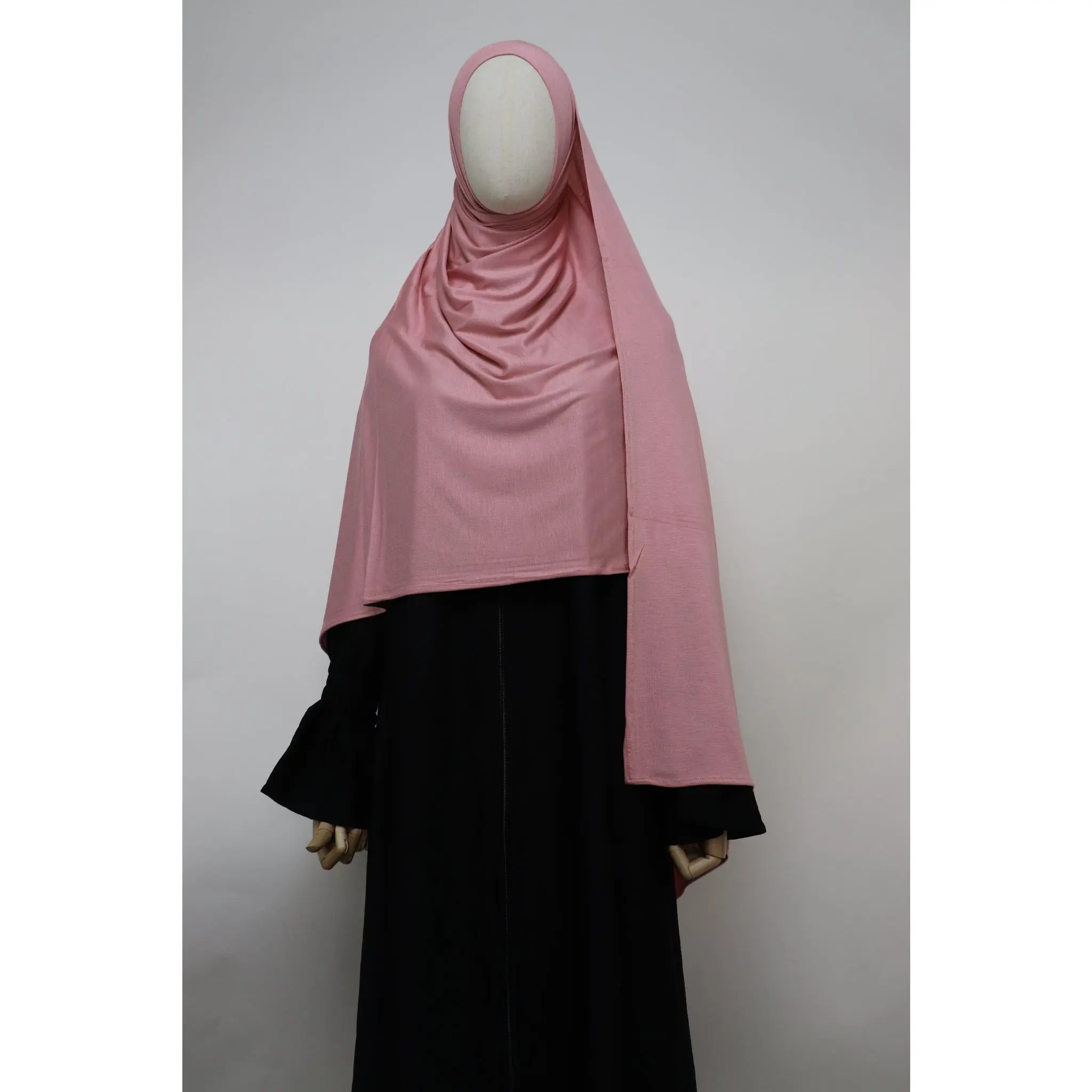 Premium Maxi Jersey Hijab - Soft Pink