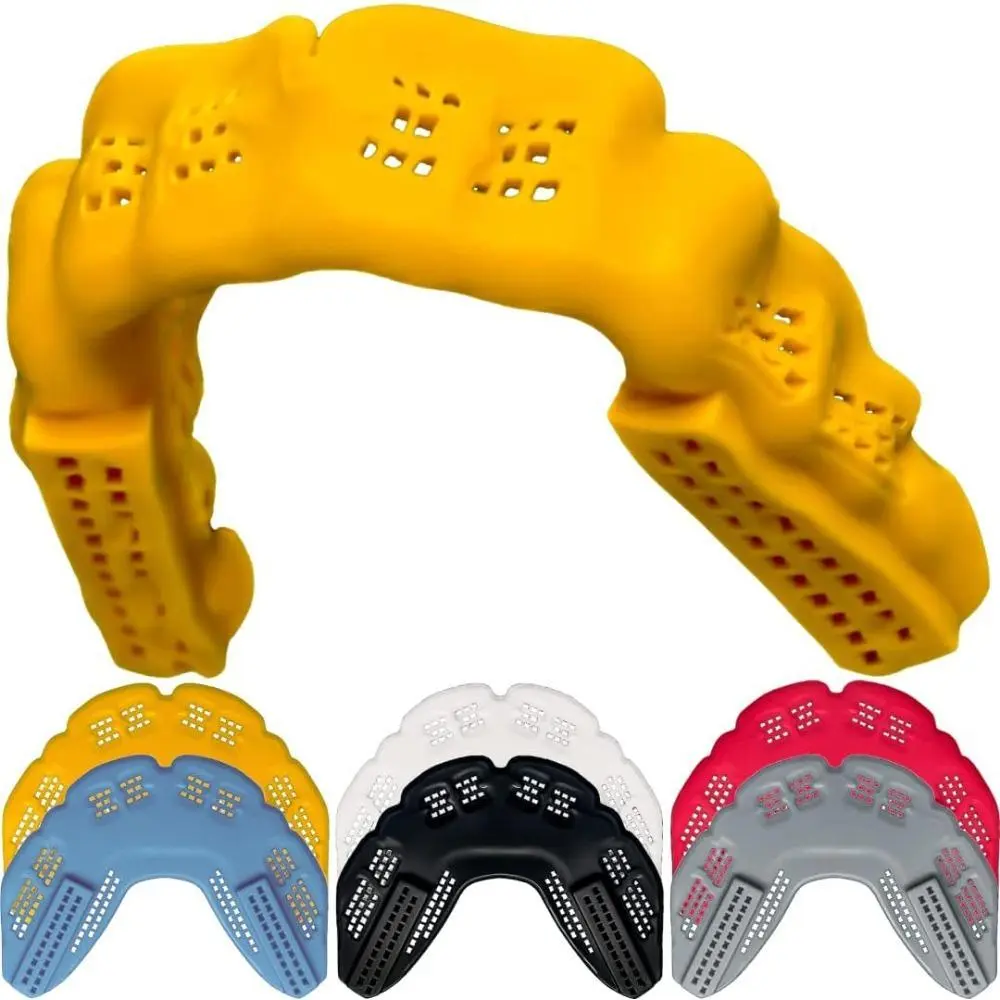 Adults Custom Fit Mouthguard, Ultra-Thin Aramid Material for Sports & Nighttime Teeth Grinding - Comfortable, Breathable Protection, Mouthguards, Soccer, Wrestling, Slim