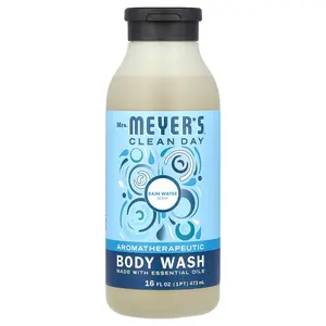 Mrs. Meyers Clean Day Body Wash, Rain Water, 16 fl oz (473 ml)