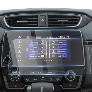 Canvcle 2 Pack 2017-2022 Honda CR-V EX EX-L Touring 7-Inch Screen Protector Anti-Glare Anti-Fingerprint HD Clear Tempered Glass for Touchscreen Navigation