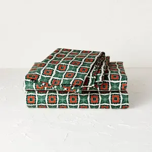 Printed Cotton Percale Sheet Set - Opalhouse designed with Jungalow Printed Cotton Percale Sheet Set - Opalhouse designed with Jungalow