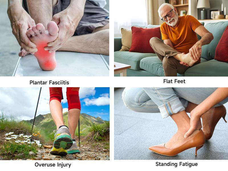 DRwiik Foot Massager for Circulation and Pain Relief, Reflexology Massage Tools with Ice Pack, Foot Roller for Neuropathy Pain Relief, Foot Health, Green