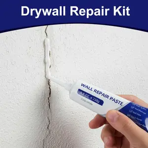 Drywall Patch Repair Kit, 250g Wall Mending Agent, Multi-functional Quick-drying Wall Repair Paste, Adhesive, Heavy Duty, Concrete Sealant Waterproof, Self Adhesive