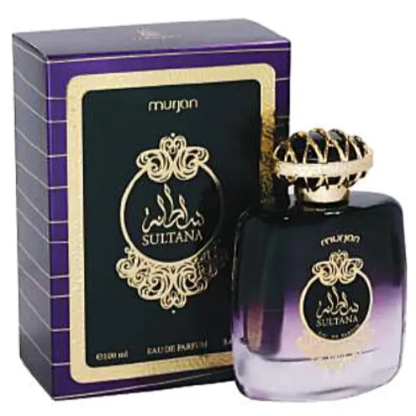 Murjan Sultana Eau de Parfum – 100ml (3.4 fl oz) – Long-Lasting Floral Amber Fragrance for Women