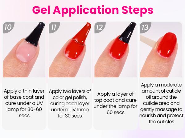 Beetles Gel Nail Polish Kit with U V Light Gel Polish Nail Set with Diamond Decorations & Nail Art Stickers and Manicure Tools Soak Off All Season Gel Nail Kit Cutics DIY Gift for Women Salon Glossy