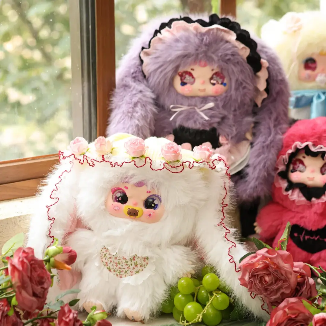 Jiimo 600% Rose Dream Island Plush Series Blind Box - TikTok Shop