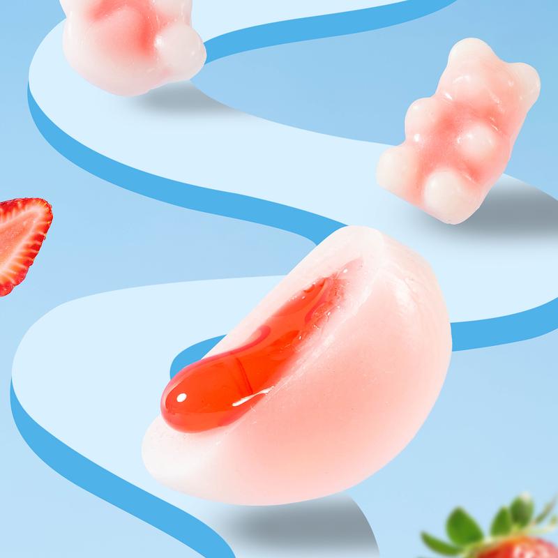 【Buy 1 Get 1 Free】Mini Wax Bottle Candies Mixed Jam Flavors Cute Shapes