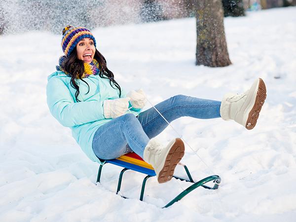 Women's Winter Ankle Boots with Faux Fur Lining & Slip-resistant Sole