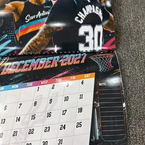Basketball Legends Wall Calendar 2026/2027