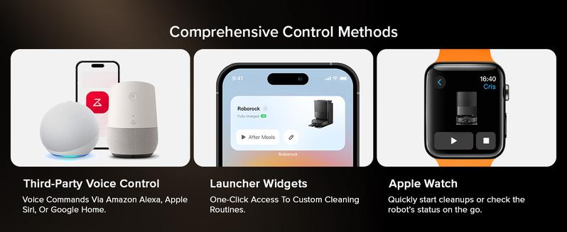 Roborock Qrevo series Robot Vacuum and Mop, 12,000Pa (Qrevo S5V), Mop Washing & Self-Cleaning, FlexiArm Edge Mopping, Warm Air Drying, Self-Emptying, Black #NewYearNewMe #ces
