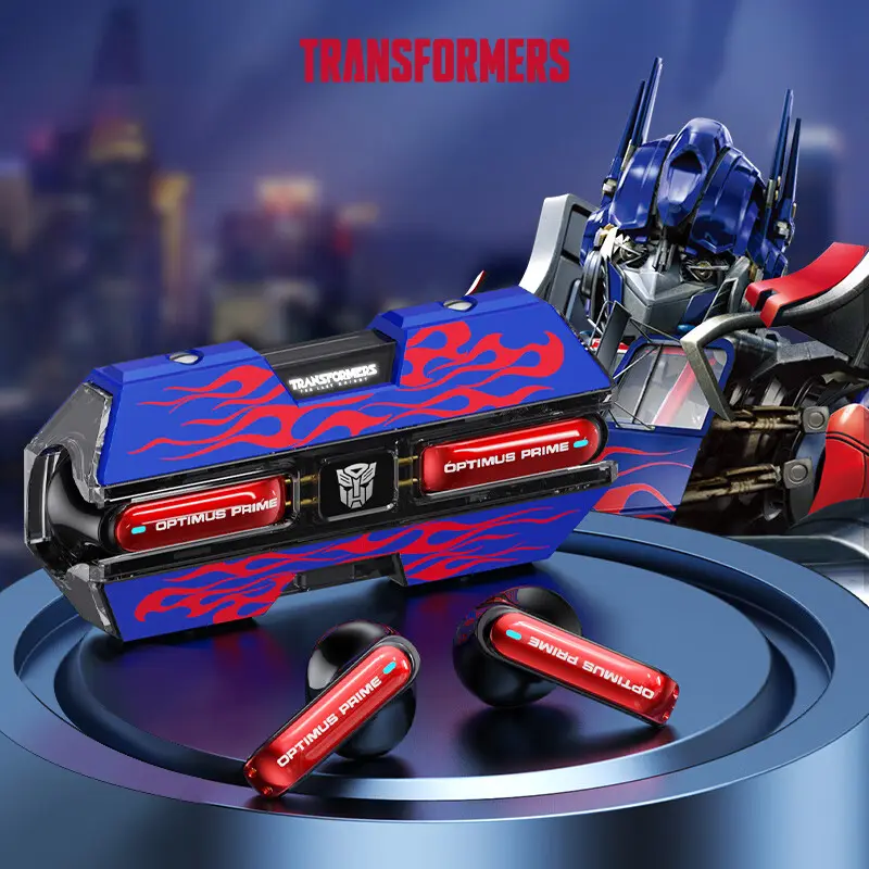 TRANSFORMERS T01 Bluetooth Headset In-Ear Design Low Latency Headset TWS Wireless HIFI Stereo Headset With Microphone