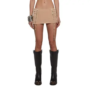 Dust Garter Mini Skirt