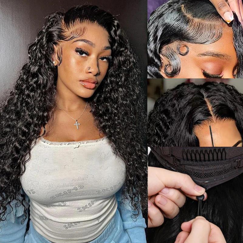 [NEW IN] Glueless Pull Go Wigs with Elastic Drawstring 180% Deep 13x6 13x4 HD Lace Frontal Wigs Parting Max Full Lace Front Human Hair Wig
