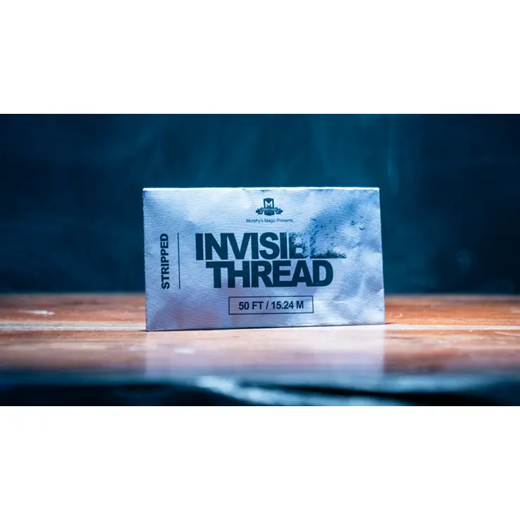 Invisible Thread Stripped 50 Feet - Versatile Strapping Solution for Various Products