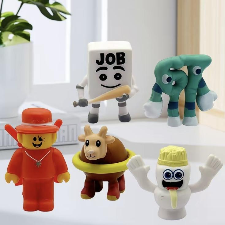 15-Piece Viral Brainrot Collectible Figure Set – Cute Meme-Worthy Figurines Perfect for Gaming Enthusiasts, Collectible-Grade Toys & Desk Decor, Unique Gifting Idea for Gamers