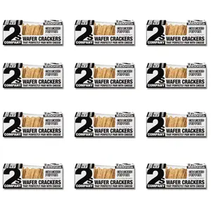 2s Company Cracked Pepper Wafer Crackers 12 x 3.5 oz.