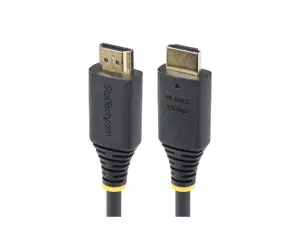 StarTech 1ft (30cm) High Speed HDMI Cable, 4K 60Hz/1440p 144Hz, HDR10/HDCP 2.2/ARC, 18Gbps, UHD HDMI 2.0 Cord for TV/Monitor, TPE Jacket - HDMI2-CABLE-4K60-1F