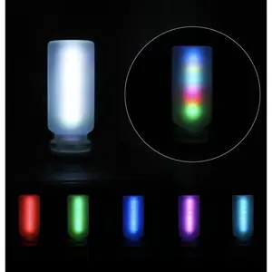 Car USB Night Light 13 in 1 Touch Dimmable LED Filament Lamp 13 Modes Portable Decorative Atmosphere Light for Car Bedroom Dashboard USB Powered Clear LED  christmas decor