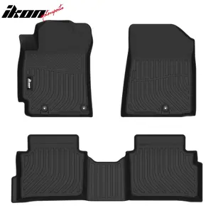 3D Molded Floor Mats for Kia Forte 2019-2024 All Weather Carpet TPE 3PCS