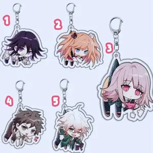 Danganronpa Cute Acrylic Keychains