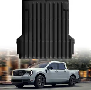 Truck Bed Mat Bed Liner Fit for 2022 2023 2024 2025 Ford Maverick Hybrid & Gas Accessories(4.5FT, 54.4"), Vehicle Truck Bed Liner Custom Fit All Weather Protection TPE Pickup Car Bed Mat