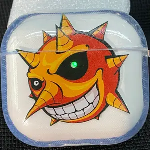 Soul Eater Sun Cool Anime Character AirPods Case Stylish Cover for AirPods 34Pro2,Otaku Accessory, Trending Gift Idea for Anime Fans Cool anime character design - perfect for fans & collectors